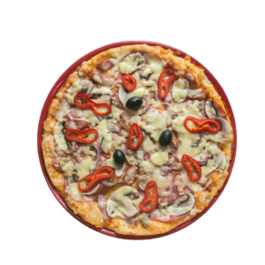 Regina Ham and Mushroom Pizza